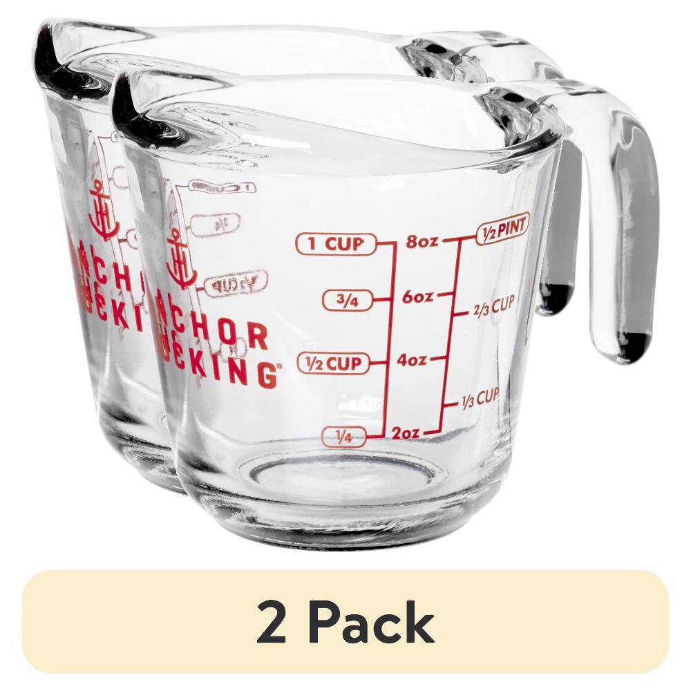 Kitchen Baking - Ensemble de 2 tasses à mesurer