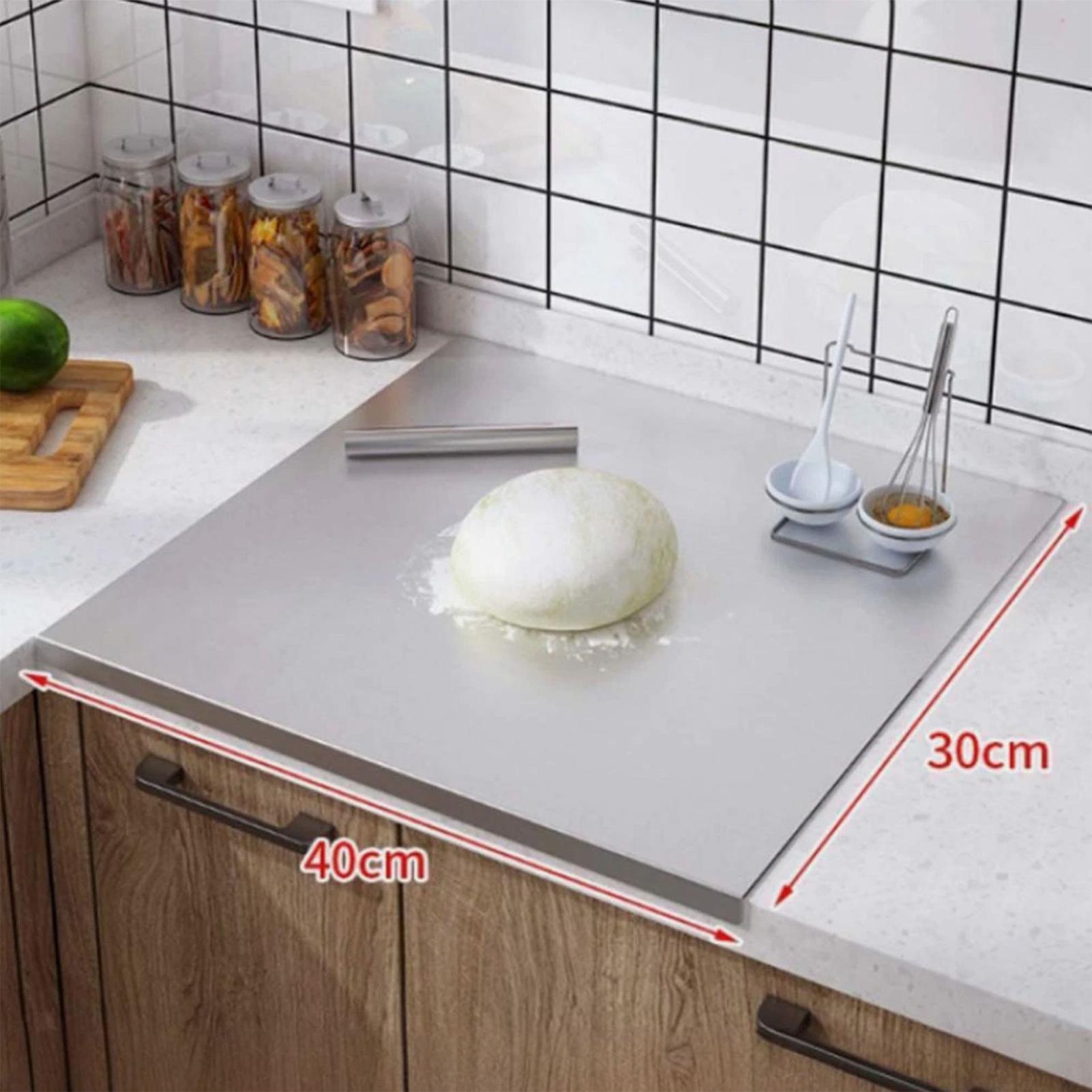 Kitchen Baking - Planche à découper en acier inoxydable