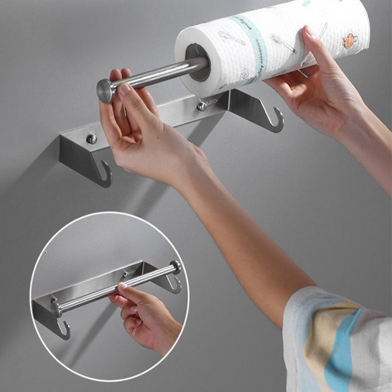Kitchen Baking Paper Holder - Support de papier essuie-tout en acier