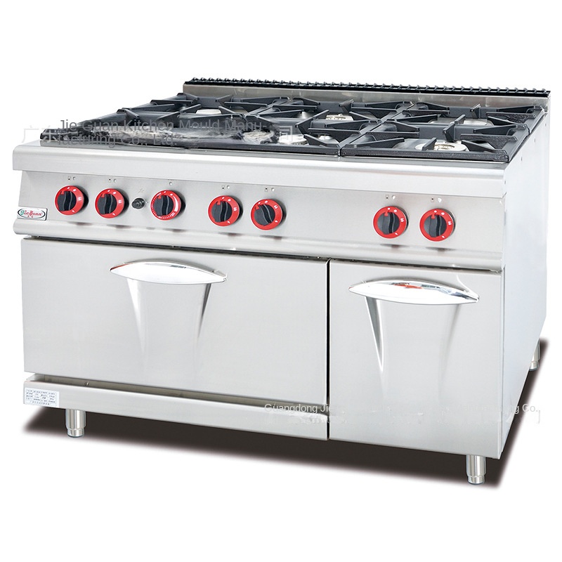 Kitchen Baking - Cuisinière professionnelle verticale à gaz Jie