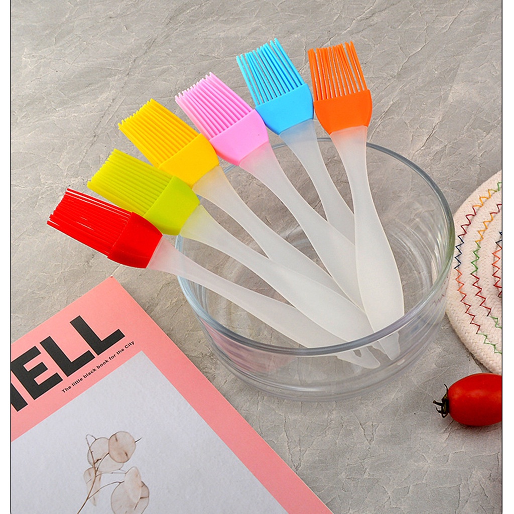 Pastry Brush Silicone - 1 Brosse en silicone alimentaire pour