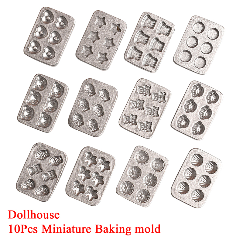 Kitchen Baking - 10 pièces maison de poupée Miniature