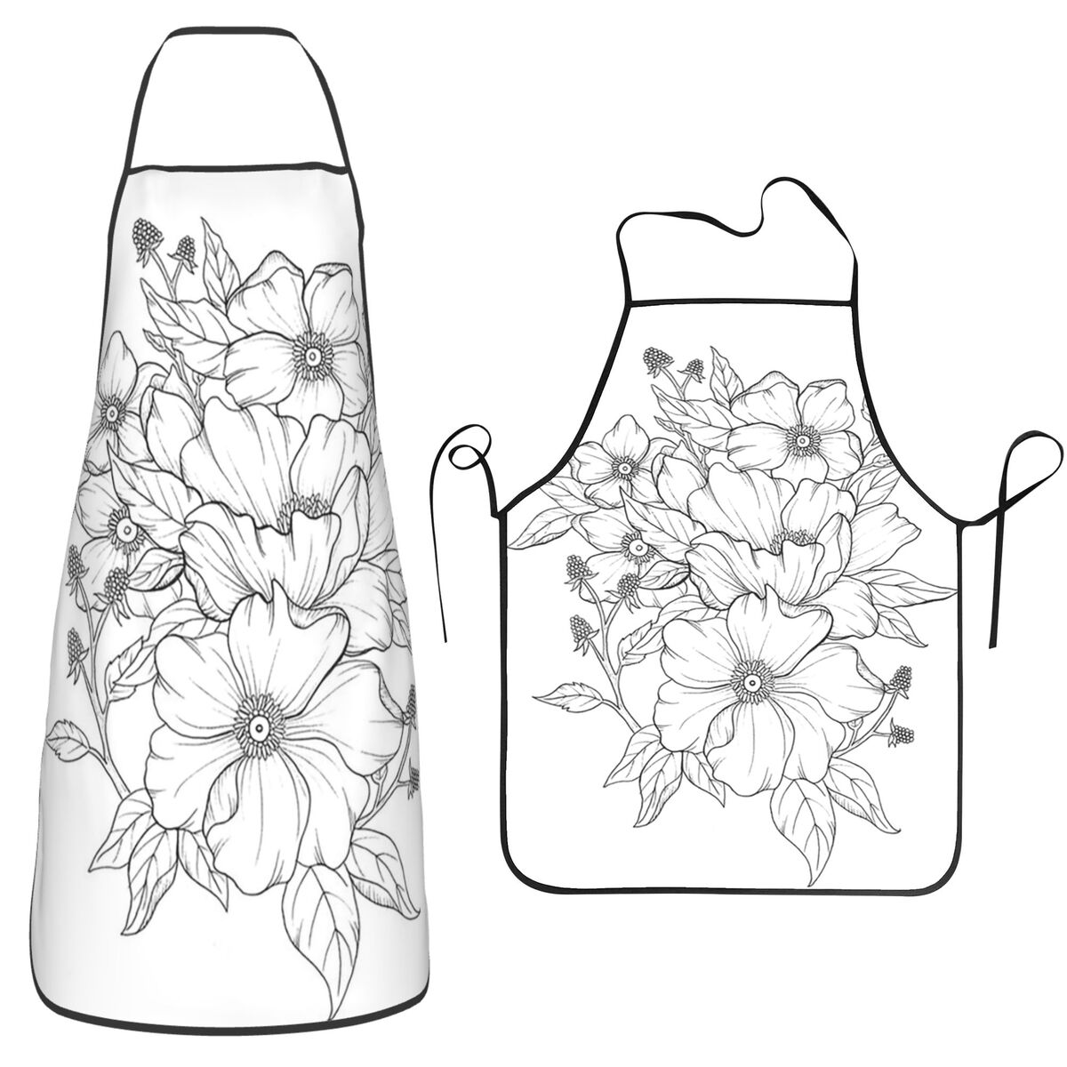 Tablier de cuisine à motif flo - Kitchen Baking Drawing avis et prix
