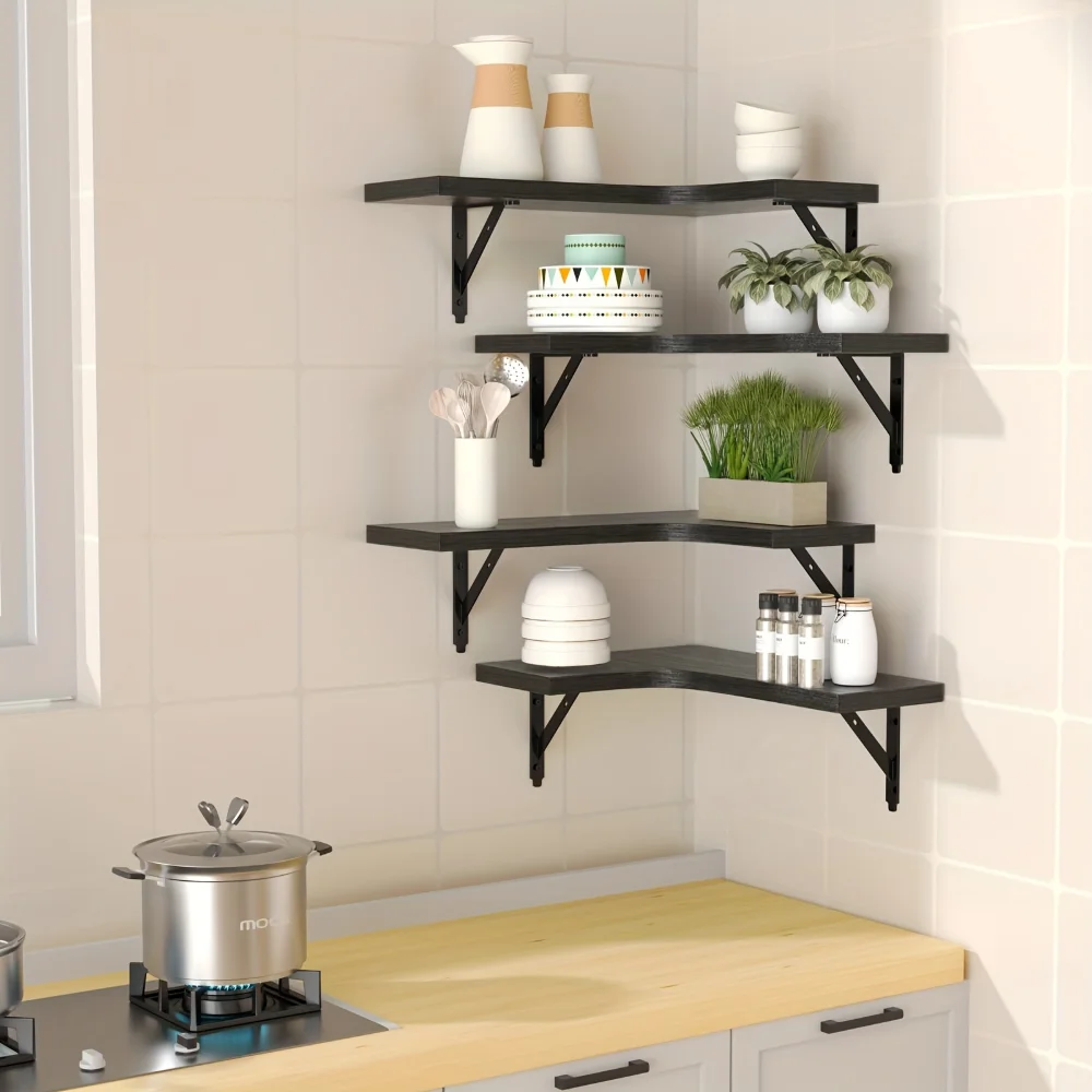 Étagères flottantes en bois na - Kitchen Queen avis et prix