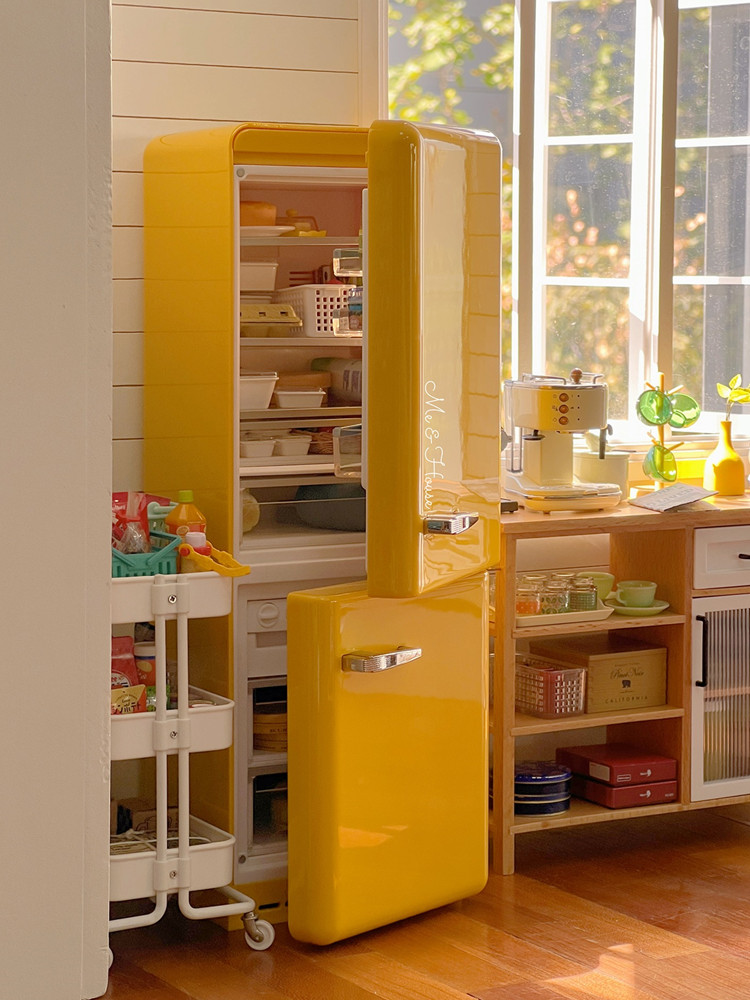 Réfrigérateur en métal avec lu - Kitchen Queen avis et prix