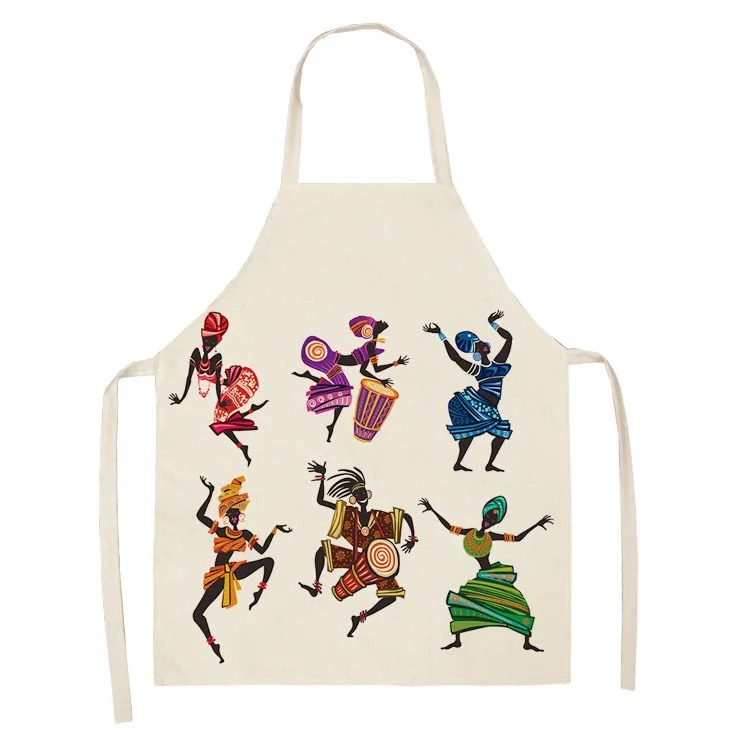 Tablier en coton et lin avec i - Kitchen Baking Drawing avis et prix