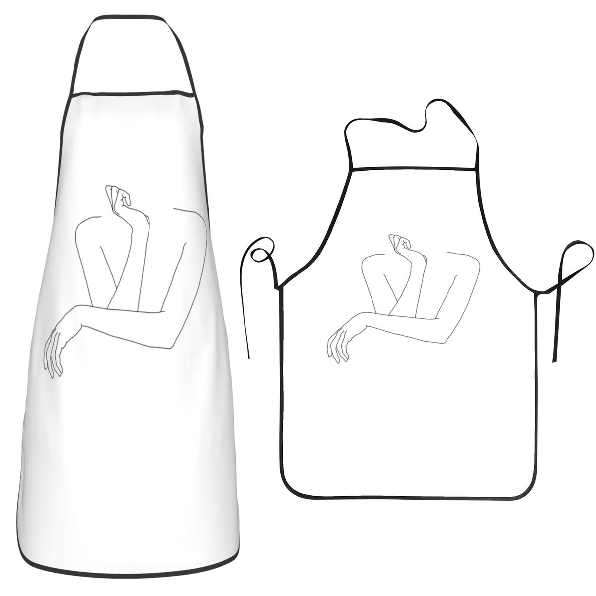 Tablier de cuisine sans manche - Kitchen Baking Drawing avis et prix