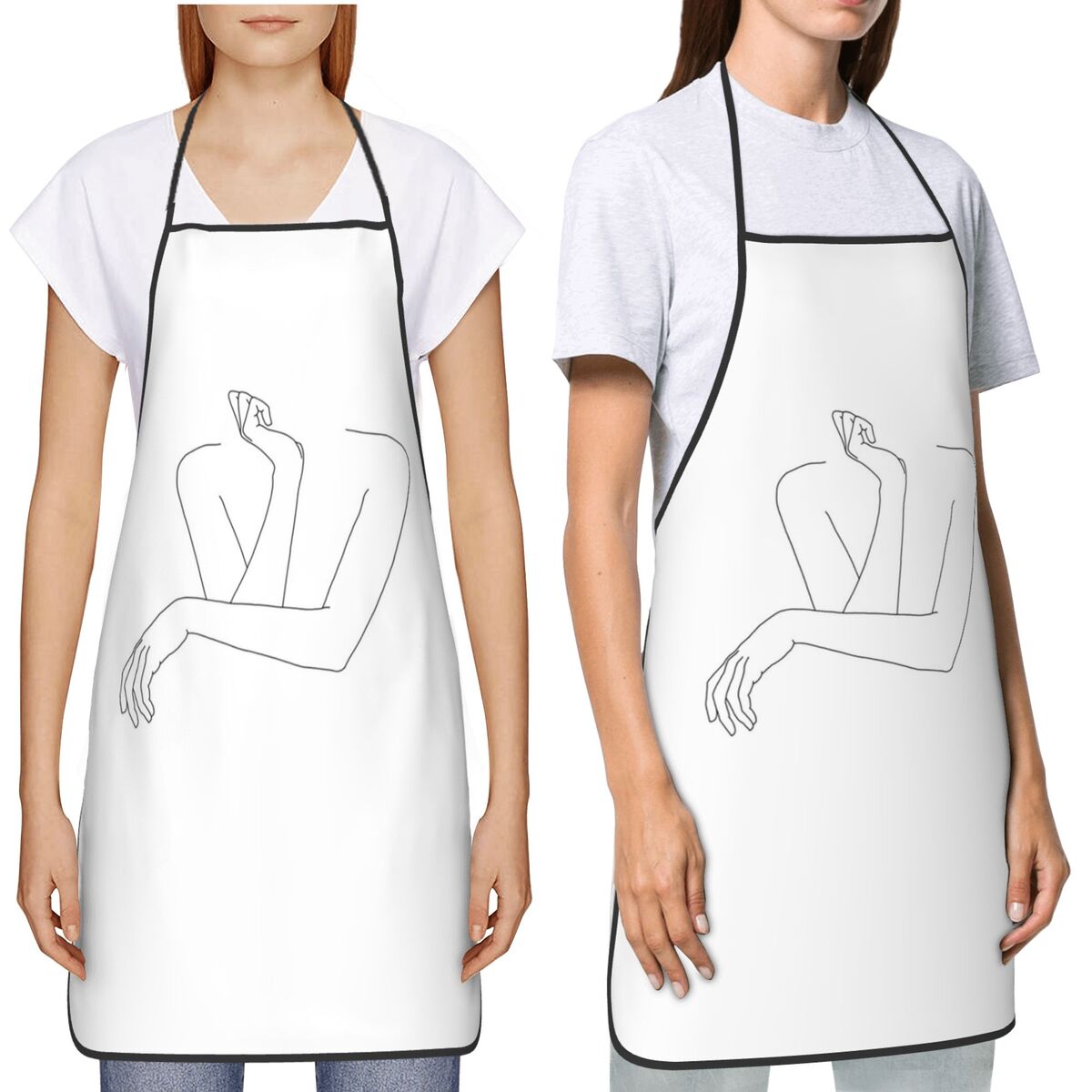 Tablier de cuisine sans manche - Kitchen Baking Drawing avis et prix