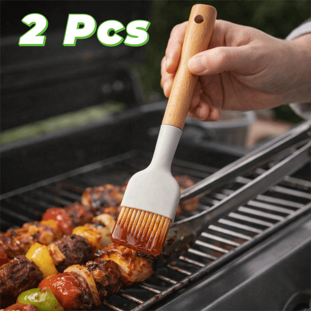 Lot de 2 pinceaux à huile en s - Pastry Brush Silicone avis et prix