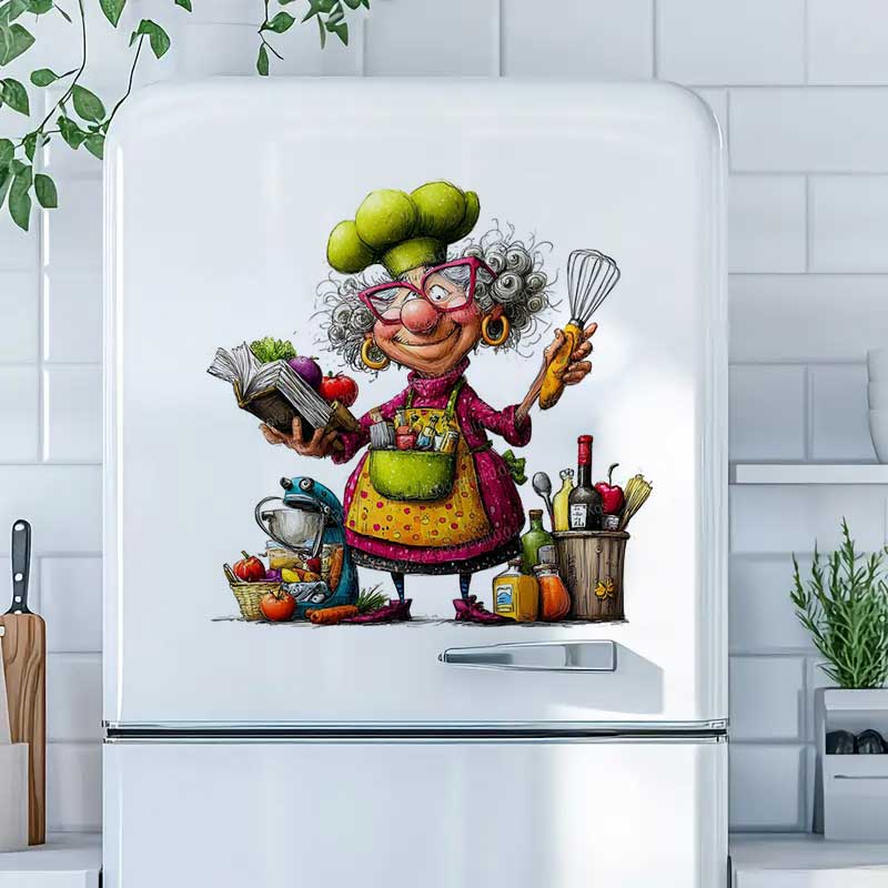 Autocollants amusants pour fem - Kitchen Queen avis et prix